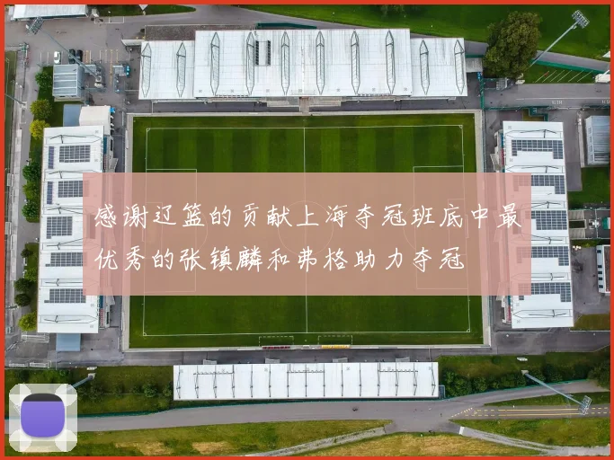 感谢辽篮的贡献上海夺冠班底中最优秀的张镇麟和弗格助力夺冠