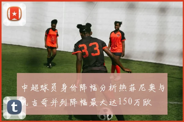 中超球员身价降幅分析热菲尼奥与瓦吉奇并列降幅最大达150万欧